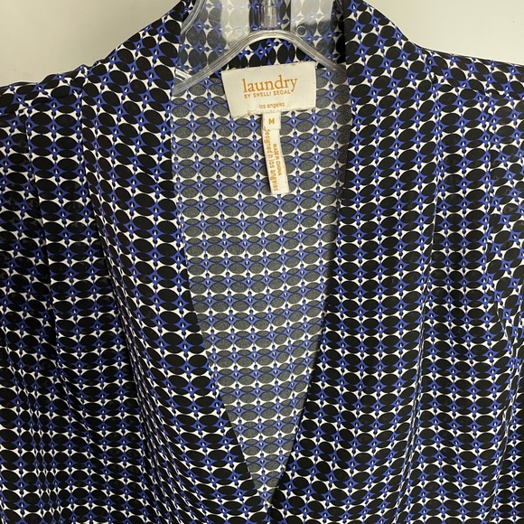 Laundry by Shelli Segal Sleeveless top/blouse Sz M - Picture 3 of 6